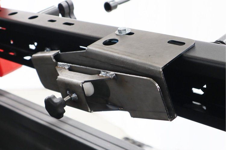 JTM2023 Black Ops Bed Rack Chainsaw Mount Fits Select Jeep Gladiator JT [Black Powder Coated]
