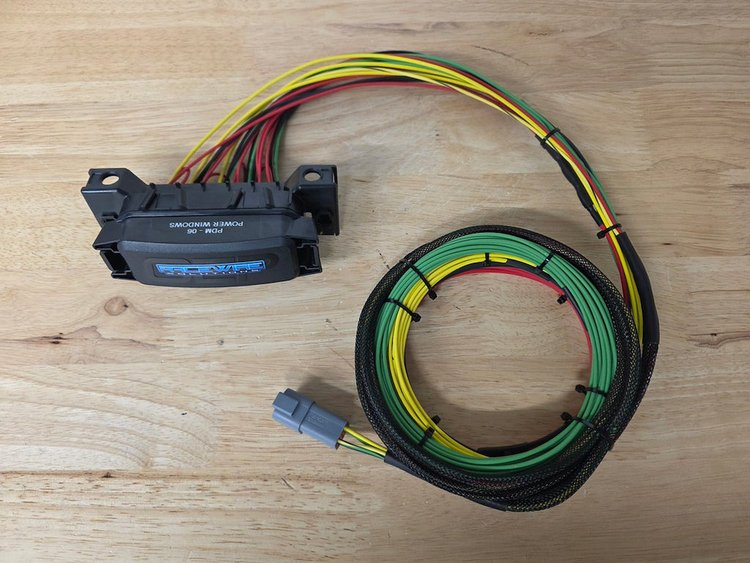 RWS-PDM06-STD PDM-06 Dual Power Window Relay Module [Pre-Wired, IP67]