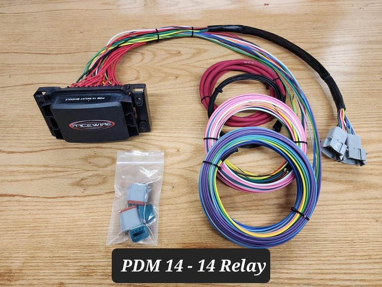 RWS-PDM01-14-14 PDM-01 14-Relay Power Distribution Module [IP67, Pre-Wired]
