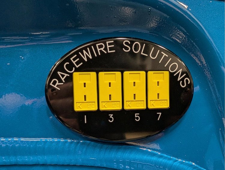 RWS-EGT-CHEV Chevy EGT Quick-Disconnect Firewall Plate [Type K, Billet Aluminum]