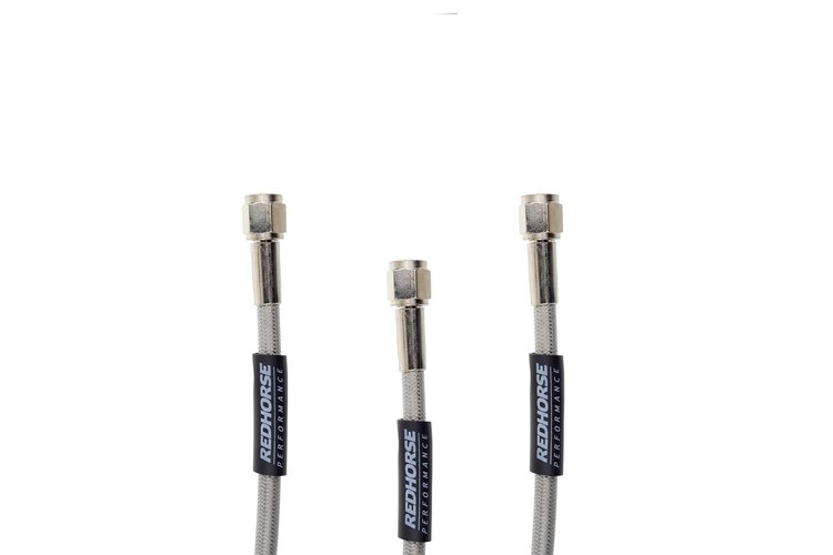 Brake Hose [3300 Series, 24 in., -3 AN Straight Hose End to -3 AN Straight Hose End]