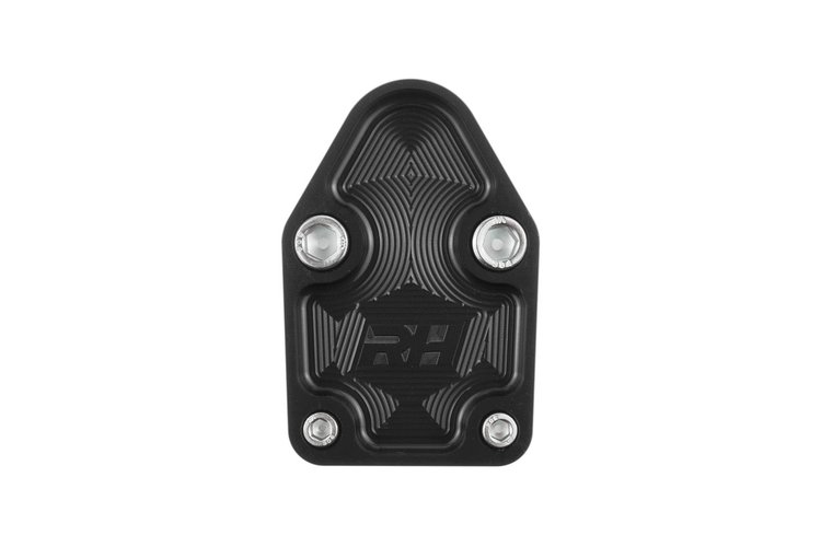 Fuel Pump Block-Off Plate for Small Block Chevy Gen I Engines [Black]