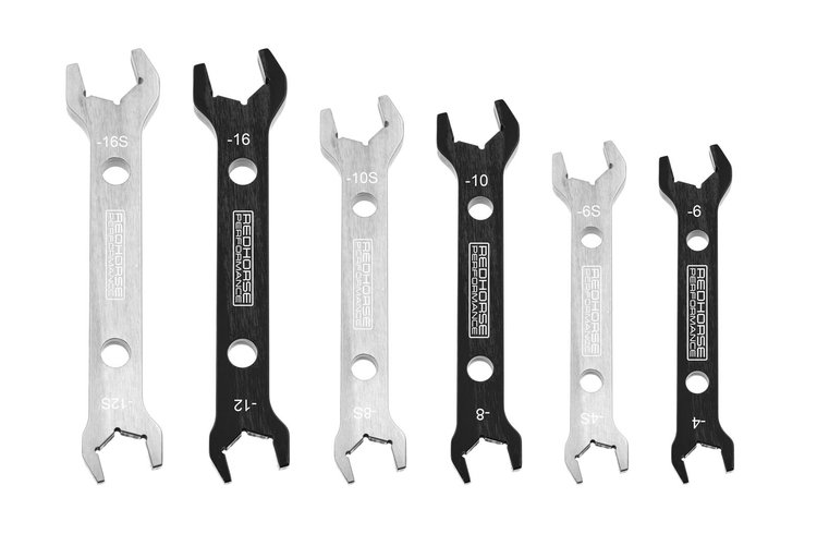 Double-Ended AN Wrench Complete Set, -4 AN to -16 AN [5468 Series, Blue]