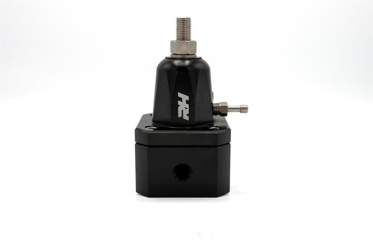 Fuel Pressure Regulator [7911 Series, Dual -10 ORB Inlet/Outlet, -6 ORB Return, 5-20 PSI Adjustable, Black]