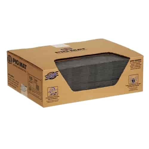 Universal Light-Weight Absorbent Mat Pads [Dispenser Box of 100]