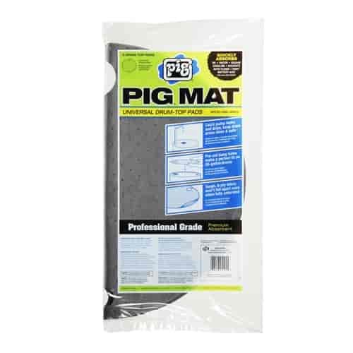 Universal Light-Weight Absorbent Drum-Top Pads [Package of 5]
