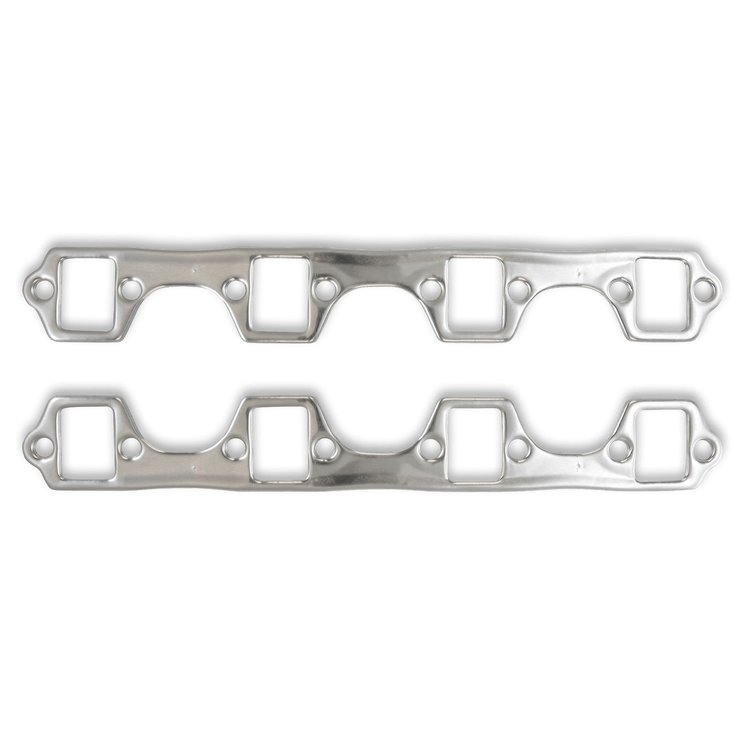 1.625 in. x 1.250 in. Square Seal-4-Good Exhaust Header Gaskets [221-302 ci, 351W Small Block Ford]