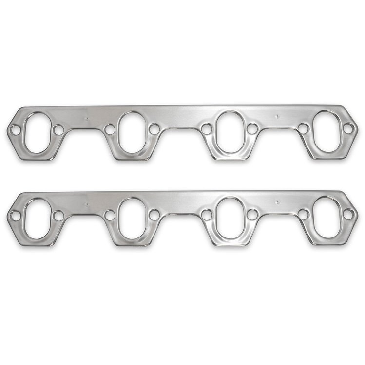1.500 in. x 1.125 in. Oval Seal-4-Good Exhaust Header Gaskets [221-302 ci, 351W Small Block Ford]