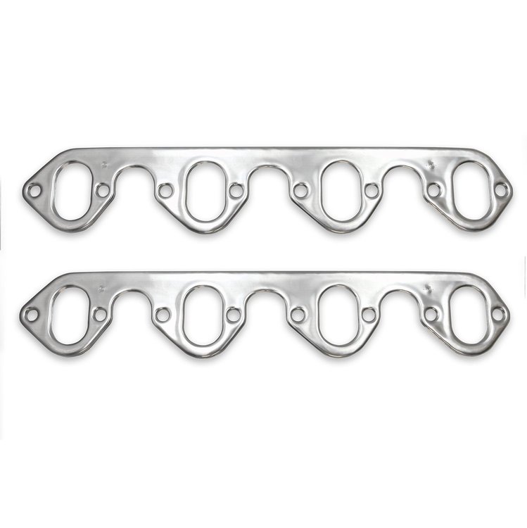 1.250 in. x 2.125 in. Oval/Round Seal-4-Good Exhaust Header Gaskets [429-460 ci Big Block Ford]
