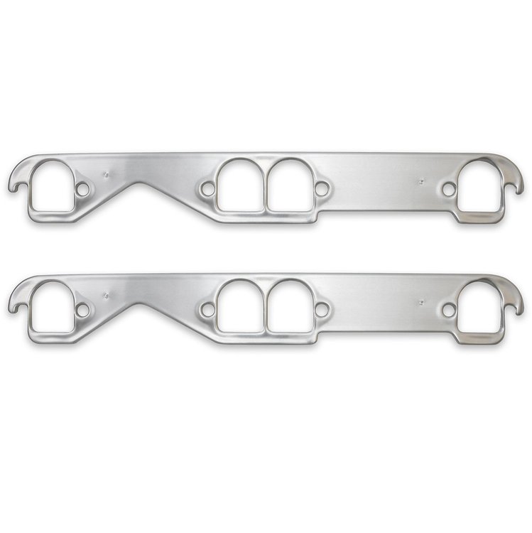 1.780 in. x 1.590 in. Diameter D-Port Seal-4-Good Exhaust Header Gaskets [Brodix Heads, Small Block Chevrolet]