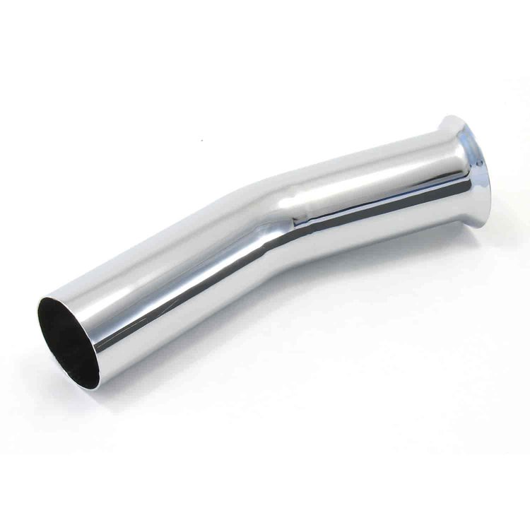 Curve Down Flare Tip Exhaust Tip 2-1/2" Inlet