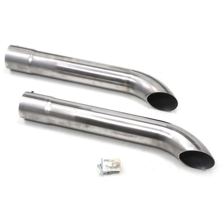 Side Tube Turnouts With Muffler Uncoated