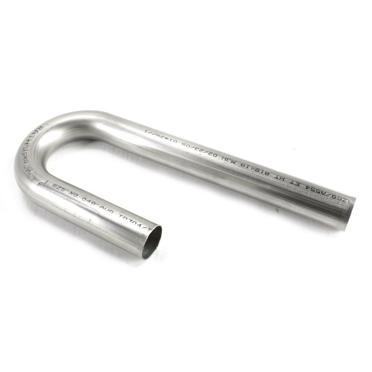 Stainless Steel J-Bend Exhaust Tubing 18 Gauge