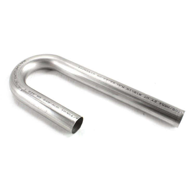 Stainless Steel J-Bend Exhaust Tubing 18 Gauge