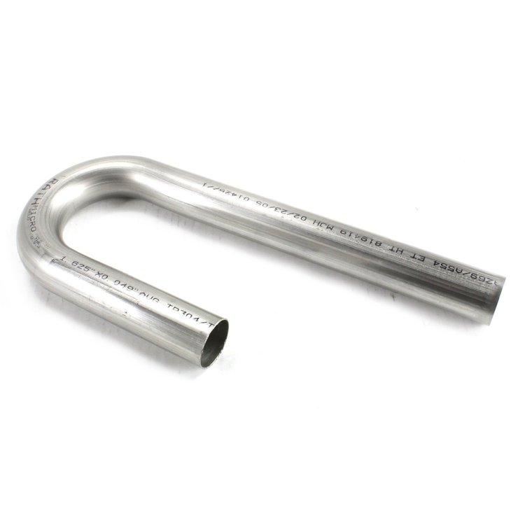 Stainless Steel J-Bend Exhaust Tubing 18 Gauge