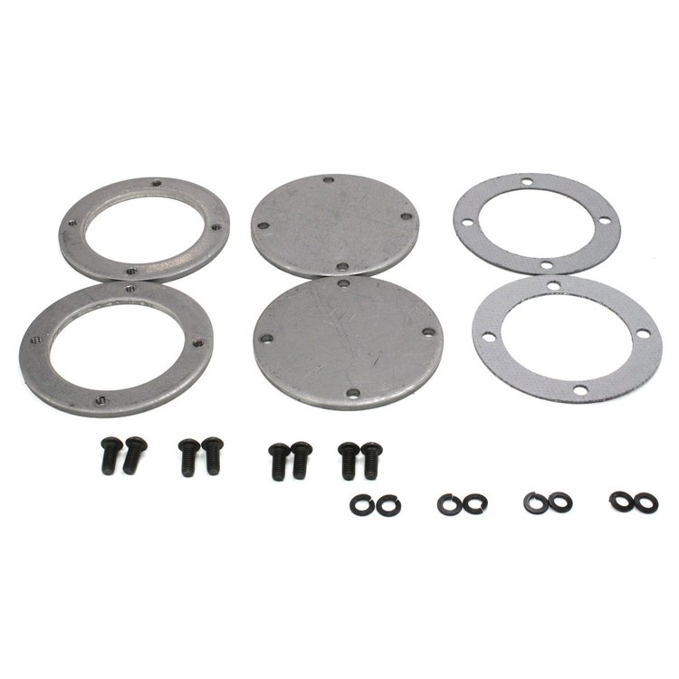 Collector Flange Kit Round 4 Bolt Style
