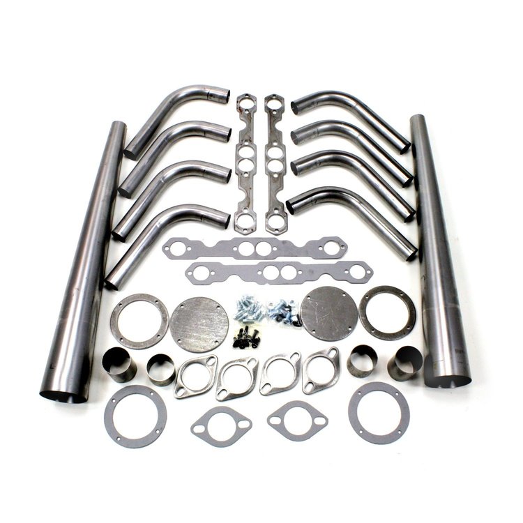 Lakester Weld-Up Header Kit Chevy Small Block 265-400