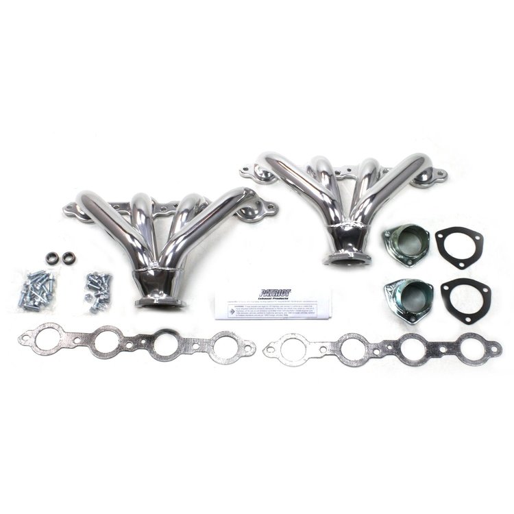 Tight Tuck Headers GM LS1/LS6 (Round Ports)  Metallic Ceramic Coating