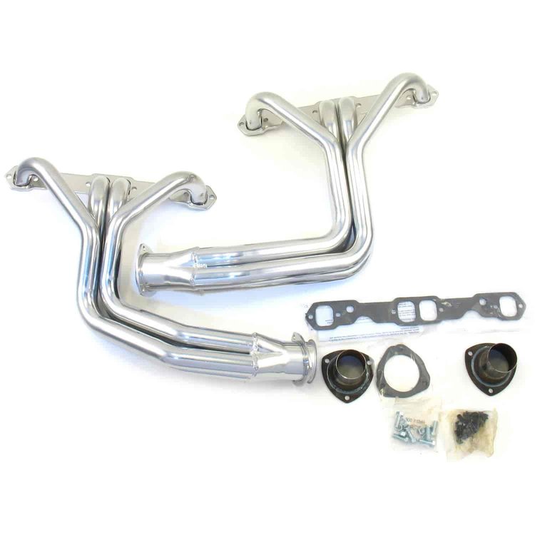 265-400 Small Block Header Chevy Engine on Ford Chassis