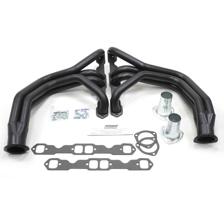 265-400 Small Block Header Chevy Engine on Ford Chassis