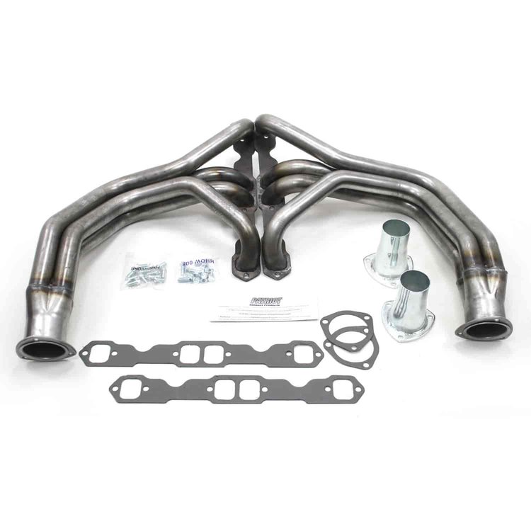265-400 Small Block Header Chevy Engine on Ford Chassis
