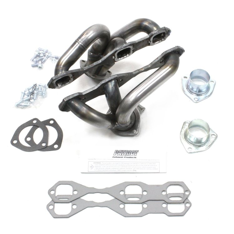 Tight Tuck Headers Chevy 4.3L V6 (Round Ports)