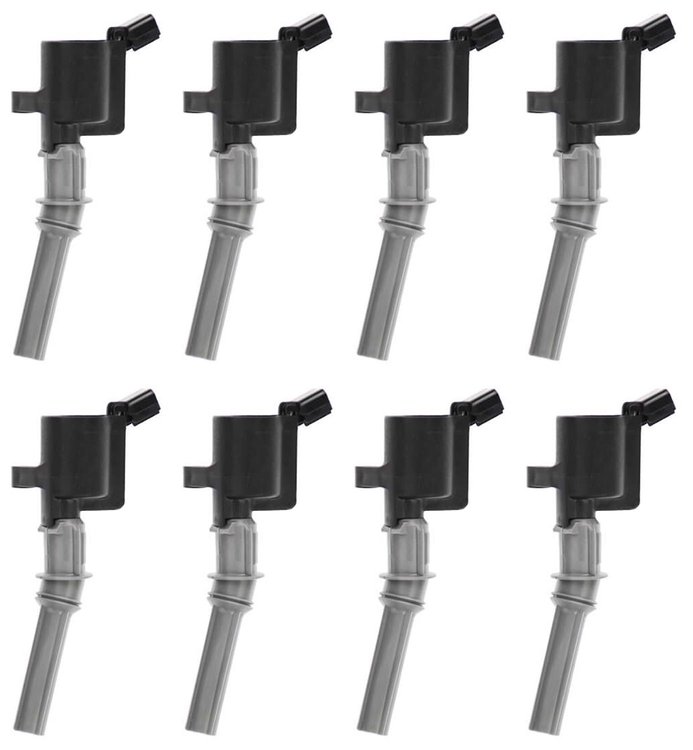 M5182-8 MOD High-Performance Coil Multi-Pack Fits Select Ford/Lincoln Models [Black Coil Top]