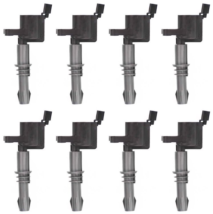 M5150-8 MOD High-Performance Coil Multi-Pack Fits Select Ford/Lincoln Models [Black Coil Top]