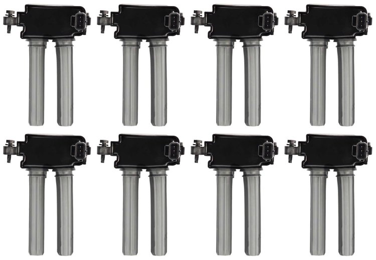 M5121-8 MOD High-Performance Coil Multi-Pack Fits Select Chrysler/Dodge/Jeep/Ram Models [Black Coil Top]