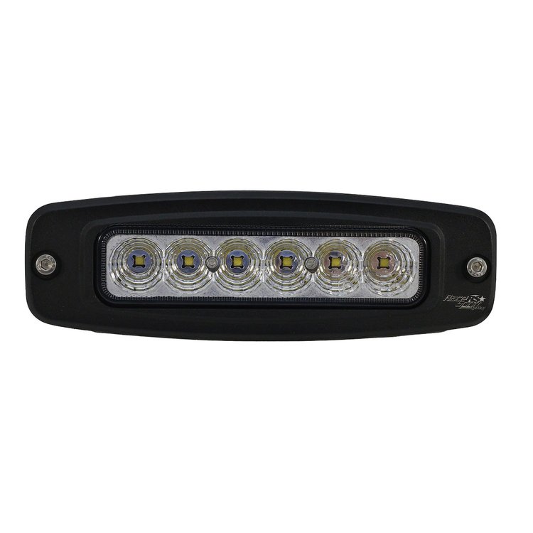 5LEDMINI 7.5 in. Oval Flush Mount Mini LED Flood Beam Auxiliary Light 10-30VDC