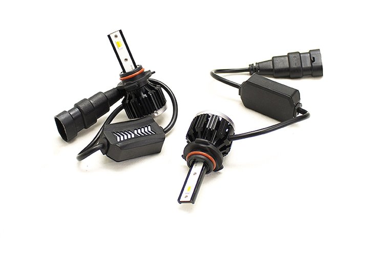 9006AWK 9006 TRIO-GOLD-Series 3K 5K & 6K Switchback LED Conversion MICRO-FITMENT Kit, 2200-4000 LUX