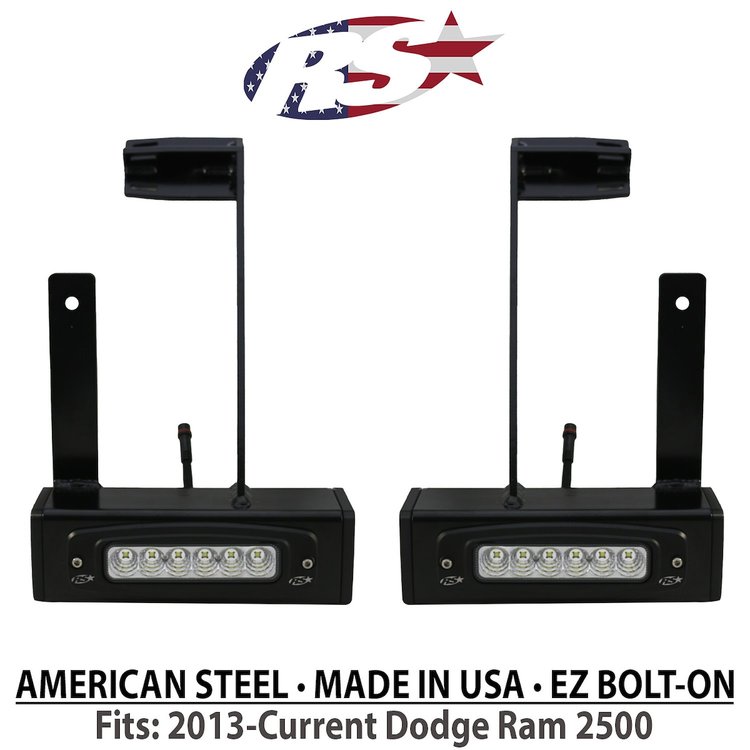 DHDHB17UPSL Hitch Bar Reverse 7 in. LED Flood Lighting, Dodge Ram 2500