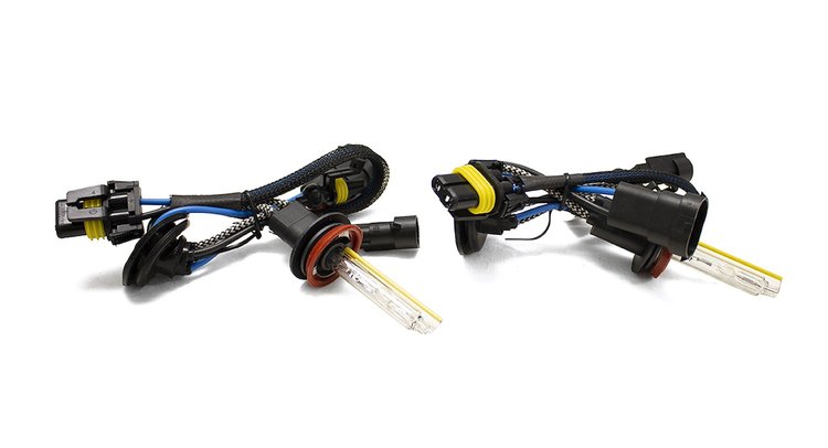 H11QS6K H11 5,500 Kelvin Lifetime Warranty Super Quick Start HID CANBUS Bulb, Pair