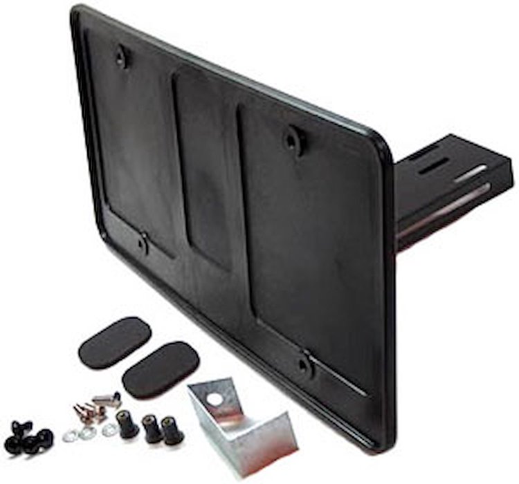 HIDE-A-WAY-MAN Manual Hide-A-Way License Plate Holder, w/ simple one-hand motion
