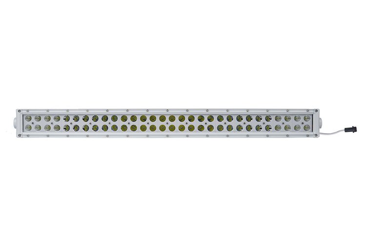 MS180WWDS 32.25 in. Marine-Grade Dual Row Straight Light Bar, w/ 180W - 60 x 3W High Intensity LEDs