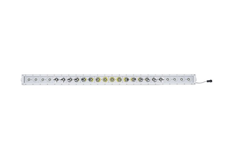 MS240WSRS 50.25 in. Marine-Grade Single Row Straight Light Bar, w/ 240W - 24 x 10W High Intensity OSRAM LEDs
