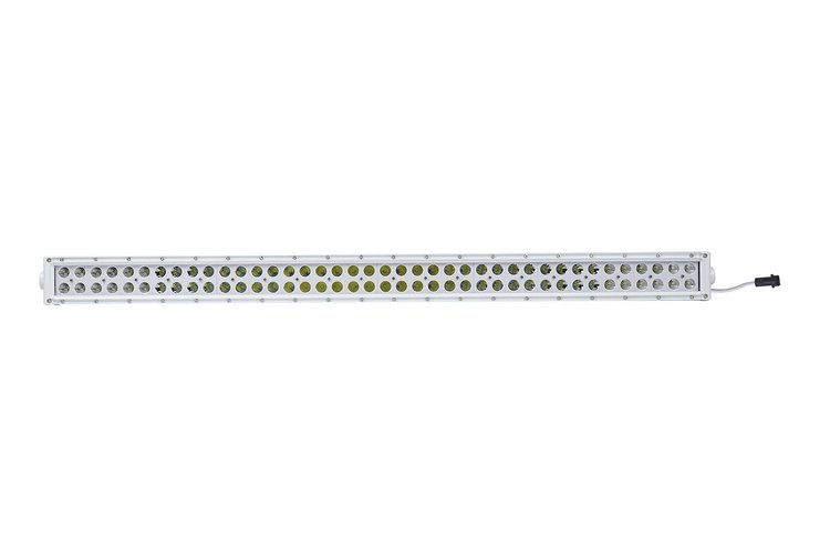 MS240WWDS 42.25 in. Marine-Grade Dual Row Straight Light Bar, w/ 240W - 80 x 3W High Intensity LEDs
