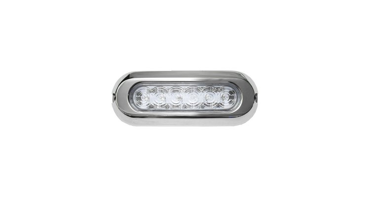 MSUWUS30RGB HydroBLAST Ultra Slim 1-POD Underwater 30W - LED Lighting System, Marine 316 Stainless Steel, RGB Multi-Color