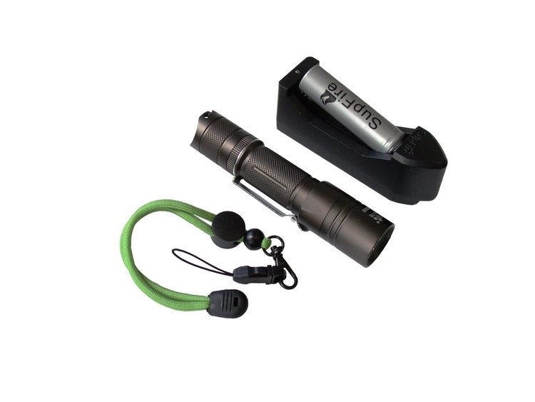 RS-FL-01 10W/900LM 180M LED Baton-Style FlashLight
