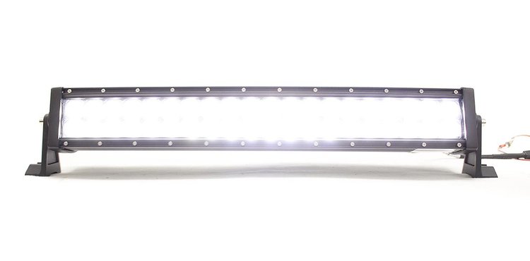RS-LED-120W Street-Series 22in Combo LED Light Bar, 120W/7,800LM, Includes Easy to install Wire Harness & Switch