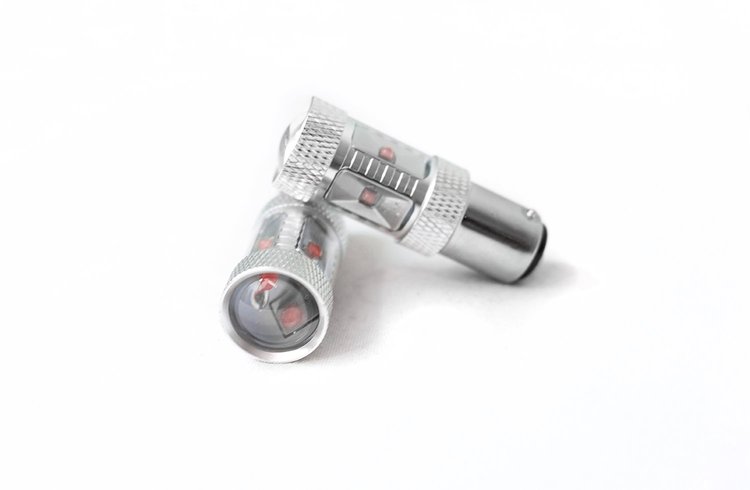 RS1157HPA 1157 BLAST-Series Hi-Power 30W LED Replacement Bulbs, Pair, Amber Color