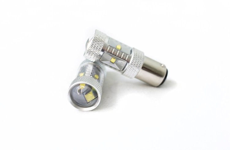 RS1157HPW 1157 BLAST-Series Hi-Power 30W LED Replacement Bulbs, Pair, WHITE