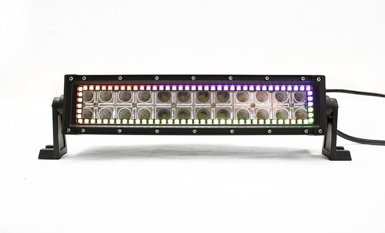 RS14RGBLB-C CHASE MODE ColorADAPT-Series 14 in. RGB LED Light Bars, 72W - 4,680 Lumens