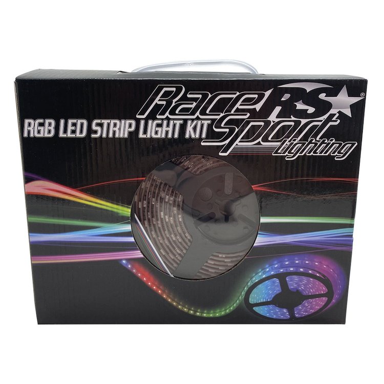 RS5MIP67RGBW 16.4 ft. RGBW Custom Tape Strip Lighting, w/ IP67 Weatherproof WHITE Print Circuitry, Includes Remote