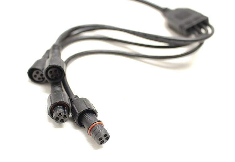 RSBT1W8 RGB 1-Input to 8-Output Power Splitter Control Box, To Control ColorSMART L8-Series