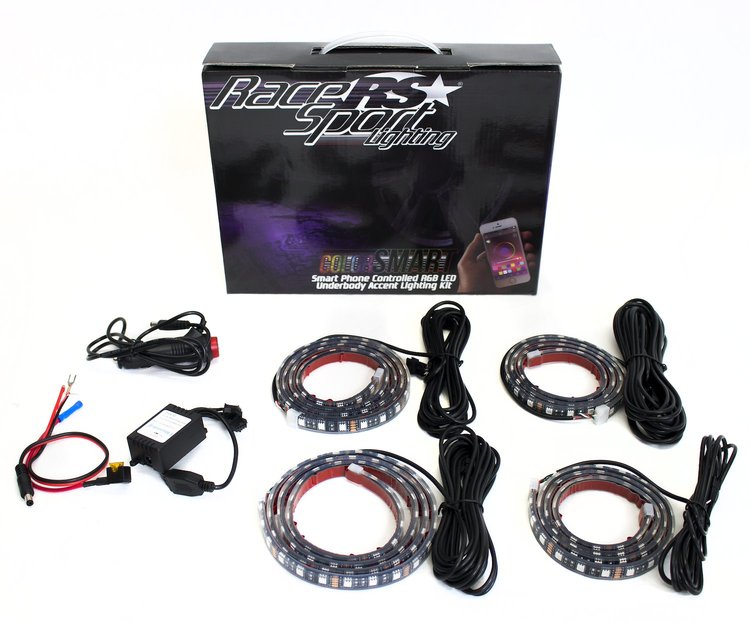 RSBTRGBL2 ColorSMART RGB LED Underbody Kit, Smartphone Controlled Complete Kit