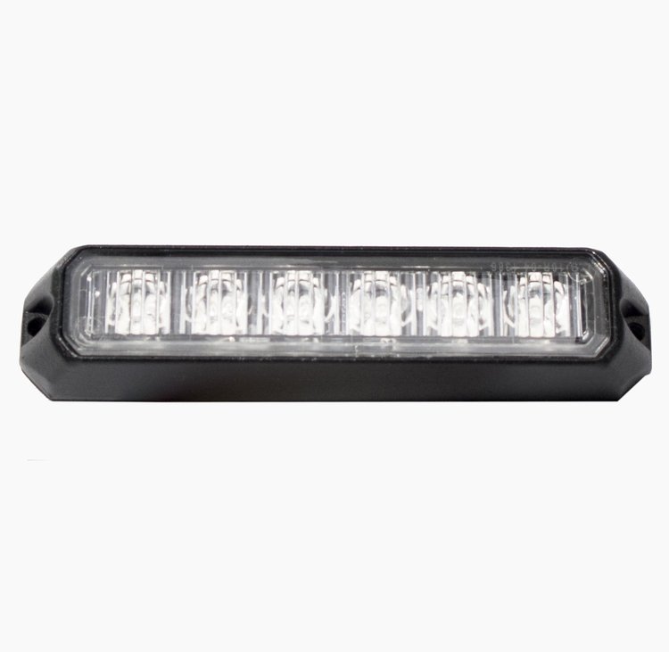 RS-C3069SM6-B 6-LED Blue IP68 SurFace Mount Light Head, w/ Strobe