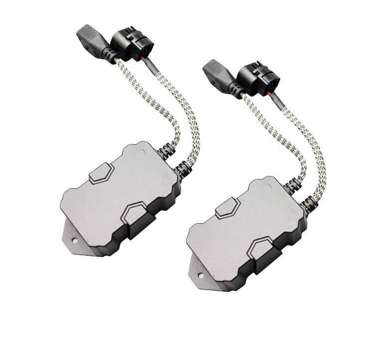 RSCAS004 Canbus All Solution Decoder, Fits 5202; PSX26; PSX24; P13W; Plug-N-Play, w/ LED & HID Kits, Pair