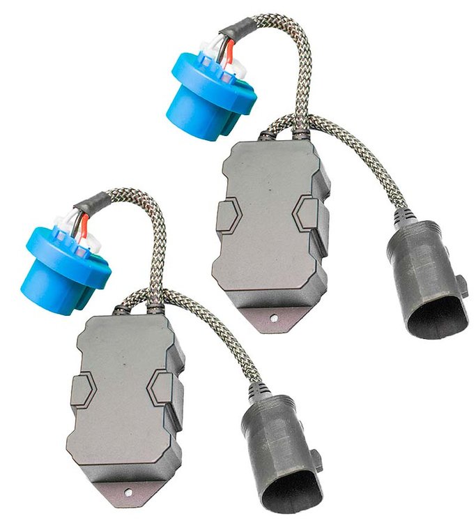 RSCAS9007 Canbus All Solution Decoder, Fits 9007, Plug-N-Play, w/ LED & HID Kits, Pair