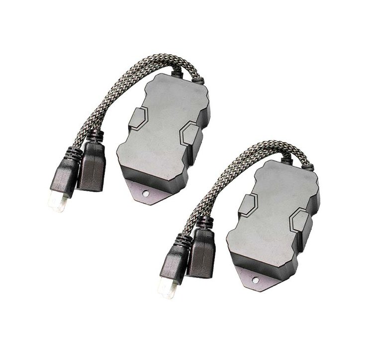 RSCASH7 Canbus All Solution Decoder, Fits H7, Plug-N-Play, w/ LED & HID Kits, Pair